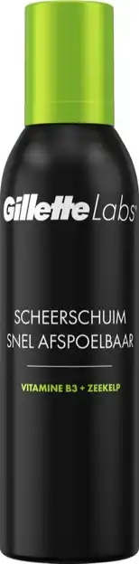 De Online Drogist Gillette labs snel afspoelbare scheerschuim 240ml aanbieding