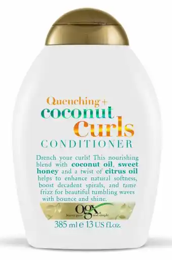 De Online Drogist Ogx conditioner coconut curls 385ml aanbieding