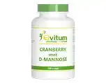 De Online Drogist Elvitum cranberry + d'mannose vegicaps 150cp aanbieding