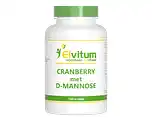 De Online Drogist Elvitum cranberry + d'mannose vegicaps 150cp aanbieding