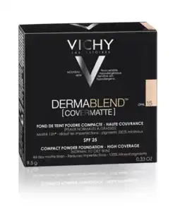 De Online Drogist Vichy dermablend covermatte poeder foundation 15 opal 9,5gr aanbieding