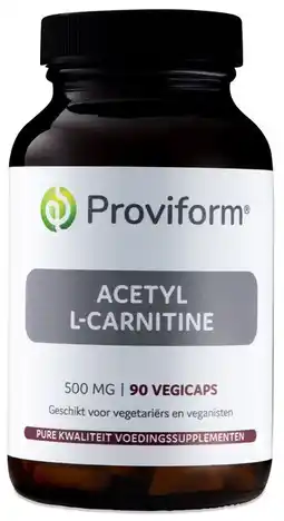 De Online Drogist Proviform acetyl l-carnitine capsules 90vcp aanbieding