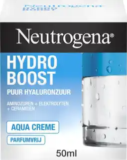 De Online Drogist Neutrogena hydro boost aqua creme 50ml aanbieding