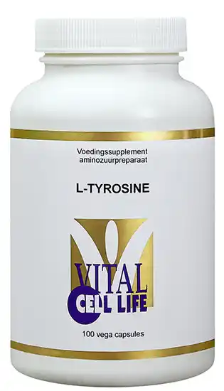 De Online Drogist Vital cell life l-tyrosine capsules 100cp aanbieding