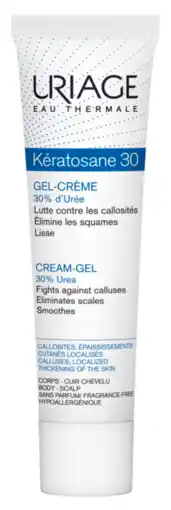 De Online Drogist Uriage keratosane 30 gel-crème voor eeltplekken 40ml aanbieding