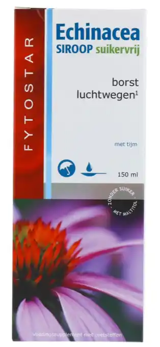 De Online Drogist Fytostar echinacea siroop suikervrij 150ml aanbieding