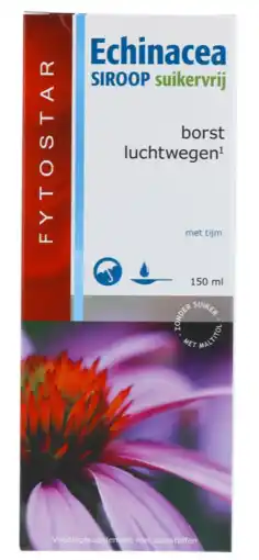 De Online Drogist Fytostar echinacea siroop suikervrij 150ml aanbieding