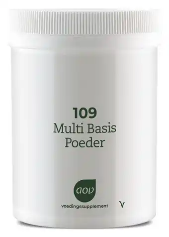 De Online Drogist Aov 109 multi basis poeder 250gr aanbieding