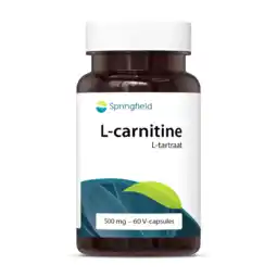 De Online Drogist Springfield l-carnitine 500mg capsules 60cp aanbieding
