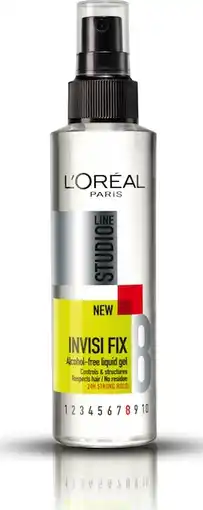 De Online Drogist L'oréal paris studio invisi fix gel spray super strong 150ml aanbieding