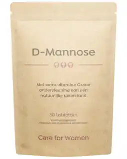 De Online Drogist Care for women women's d-mannose tabletten 30tb aanbieding