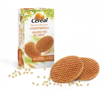 De Online Drogist Cereal stroopwafels 175gr aanbieding