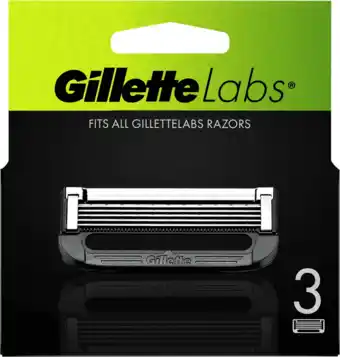 De Online Drogist Gillette labs scheermesjes 3st aanbieding