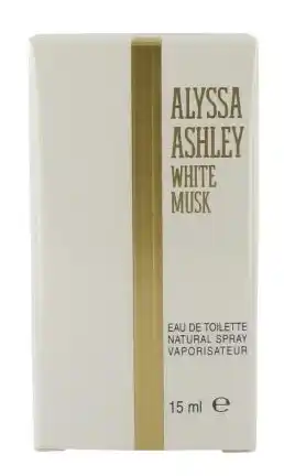 De Online Drogist Alyssa ashley musk white eau de toilette natural spray 15ml aanbieding