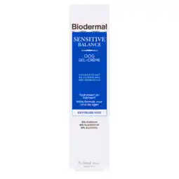 De Online Drogist Biodermal sensitive balance oog gel-crème 15ml aanbieding