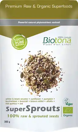 De Online Drogist Biotona supersprouts seeds raw 300gr aanbieding