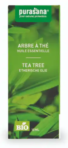 De Online Drogist Purasana etherische olie tea tree 10ml aanbieding