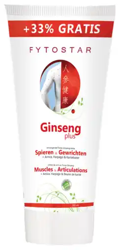 De Online Drogist Fytostar ginseng plus crème 200ml aanbieding