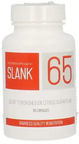 De Online Drogist Slank 65 afslankpillen 60cp aanbieding