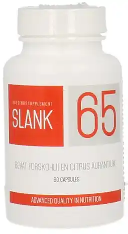 De Online Drogist Slank 65 afslankpillen 60cp aanbieding