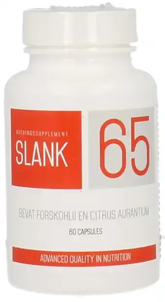 De Online Drogist Slank 65 afslankpillen 60cp aanbieding