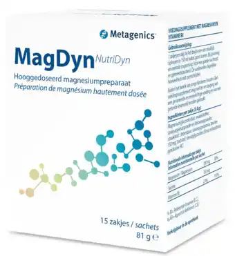 De Online Drogist Metagenics magdyn zakjes 15st aanbieding