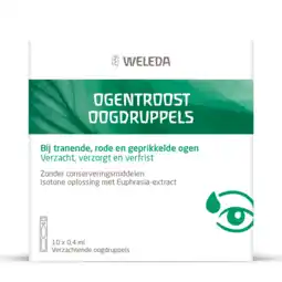 De Online Drogist Weleda ogentroost oogdruppels 10st aanbieding