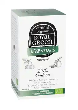 De Online Drogist Royal green zinc complex 60vcp aanbieding