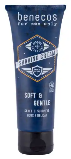 De Online Drogist Benecos shaving cream 75ml aanbieding