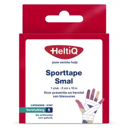 De Online Drogist Heltiq sporttape small 2cmx10m 1st aanbieding
