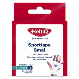 De Online Drogist Heltiq sporttape small 2cmx10m 1st aanbieding