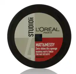 De Online Drogist L'oréal paris studio matt & messy dry sponge 150ml aanbieding