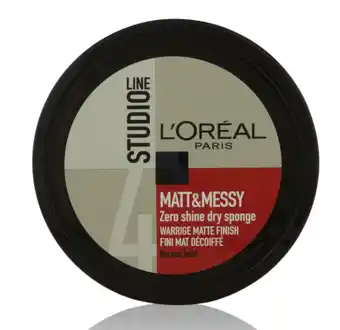 De Online Drogist L'oréal paris studio matt & messy dry sponge 150ml aanbieding