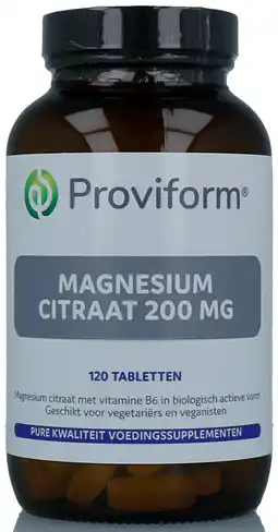 De Online Drogist Proviform magnesiumcitraat 200mg tabletten 120tb aanbieding