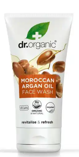 De Online Drogist Dr organic arganolie facewash 150ml aanbieding