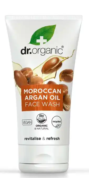 De Online Drogist Dr organic arganolie facewash 150ml aanbieding