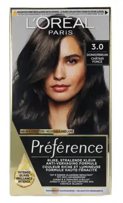 De Online Drogist L'oréal paris preference 3 brasilia donkerbruin 174ml aanbieding