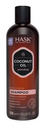 De Online Drogist Hask monoi coconut oil nourishing shampoo 355ml aanbieding