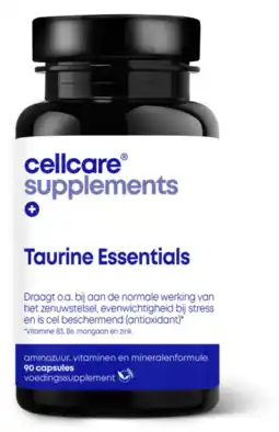 De Online Drogist Cellcare taurine essentials capsules 90cp aanbieding