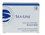De Online Drogist Sea line black mud facial mask and body pack 225ml aanbieding
