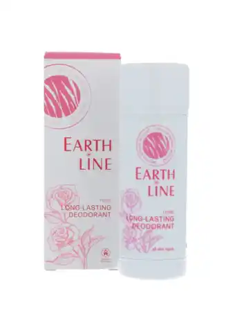 De Online Drogist Earth line long-lasting deodorant rose 50ml aanbieding