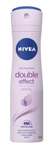 De Online Drogist Nivea double effect deodorant spray 150ml aanbieding