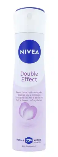 De Online Drogist Nivea double effect deodorant spray 150ml aanbieding