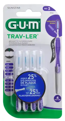 De Online Drogist Gum trav-ler rager 1.2 4st aanbieding