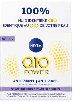 De Online Drogist Nivea q10 power anti-rimpel + verzachtende dagcrème 50ml aanbieding