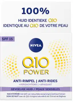 De Online Drogist Nivea q10 power anti-rimpel + verzachtende dagcrème 50ml aanbieding