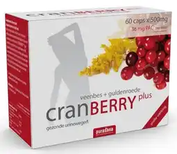 De Online Drogist Purasana cranberry plus 60cp aanbieding