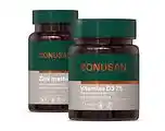 De Online Drogist Bonusan zinkmethionine 15mg + vitamine d3 75mcg 3000ie - combiset 2 stuks aanbieding