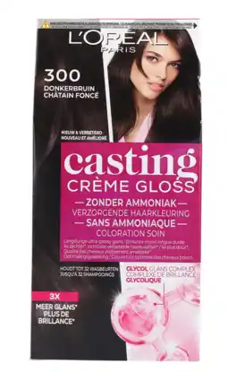 De Online Drogist L'oréal paris casting crème gloss 300 dark delight 180ml aanbieding