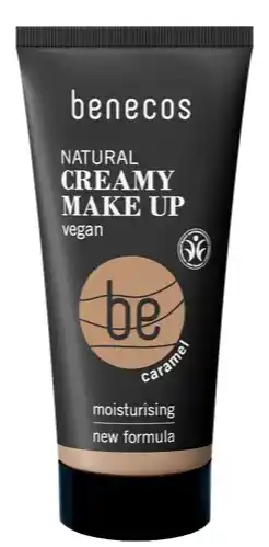 De Online Drogist Benecos natural creamy make up caramel 30ml aanbieding